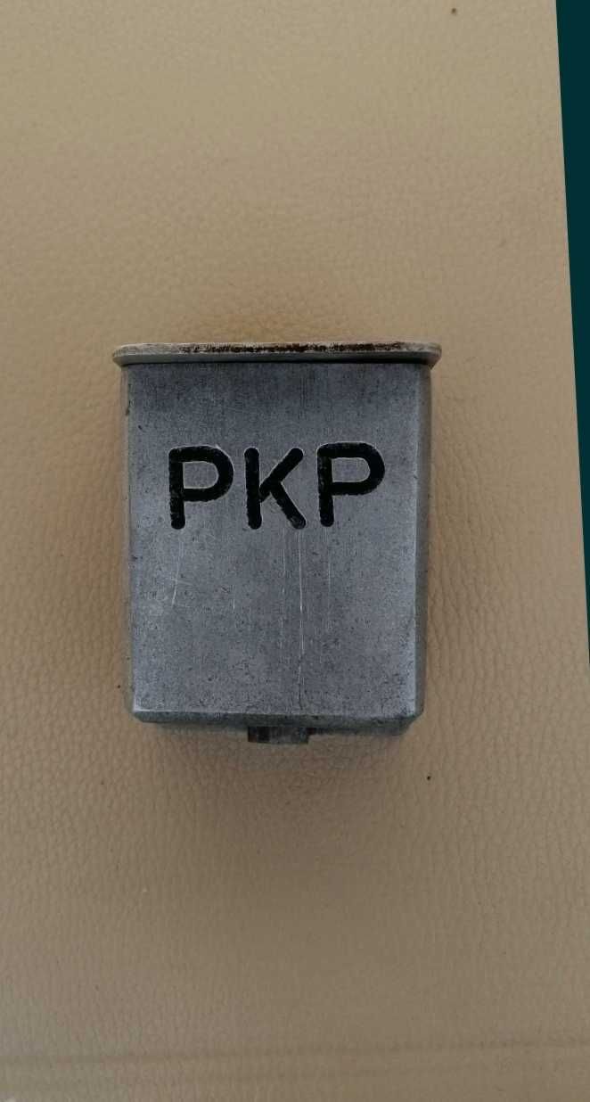 Śmietniczek pkp popielniczka pkp retro
