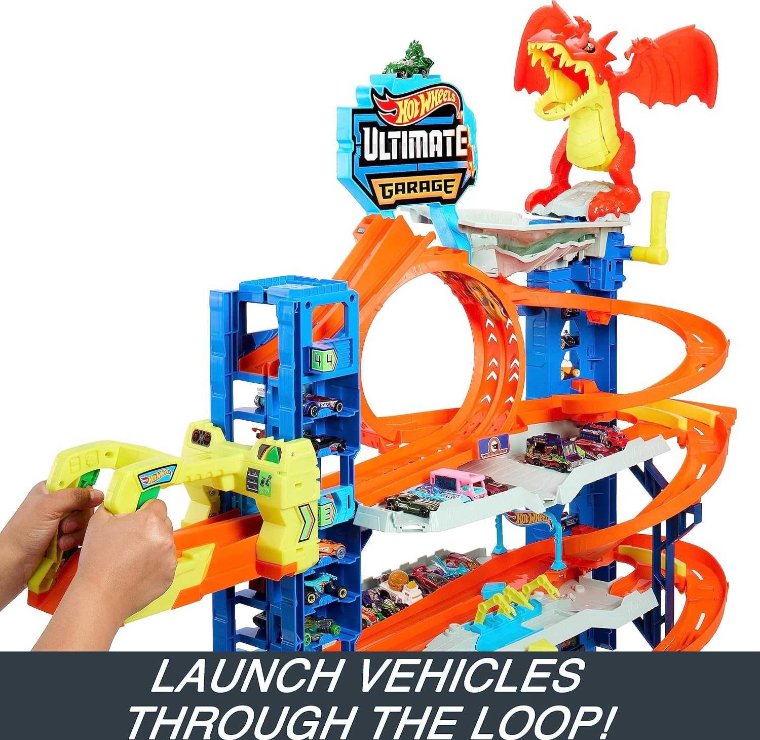 Hot Wheels City Ultimate Garage Dragon Хот Вілс гараж Атака Дракона