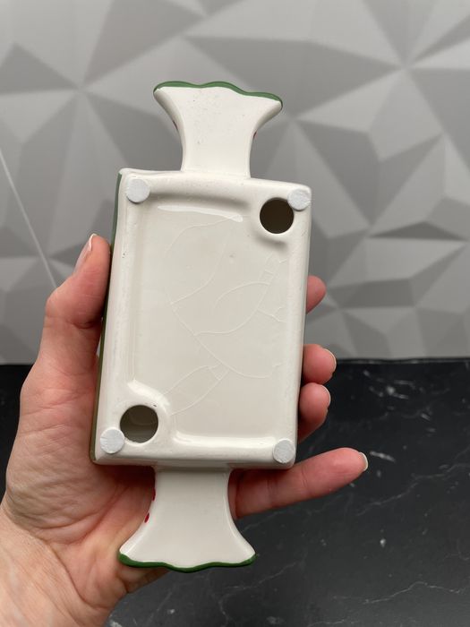 Swiecznik swiąteczny cukierek