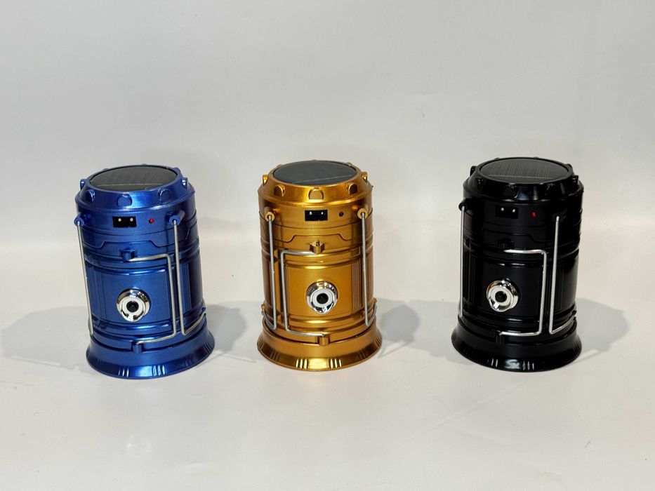 Лампа аккумуляторная из солнечной панелью SH 5800T+ функция повербанк