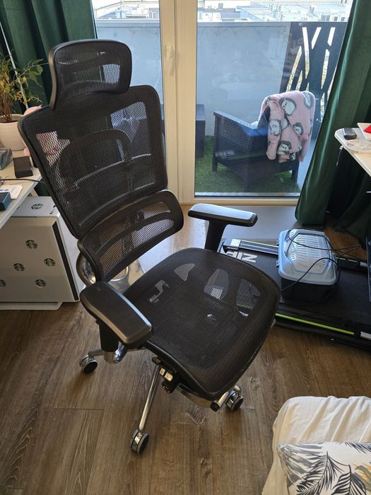 Fotel ergonomiczny czarny - Diablo V-Master