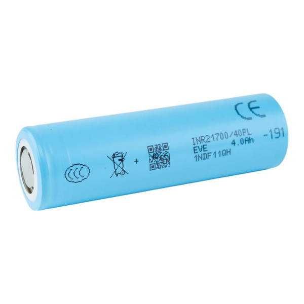 Акумулятор 21700 EVE INR21700-40PL 4000mAh 70A Tabless високострумовий