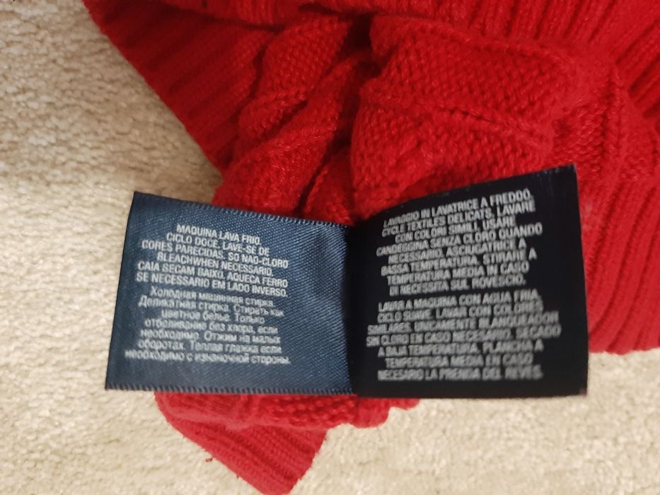 Colete malha Ralph Lauren 6 anos