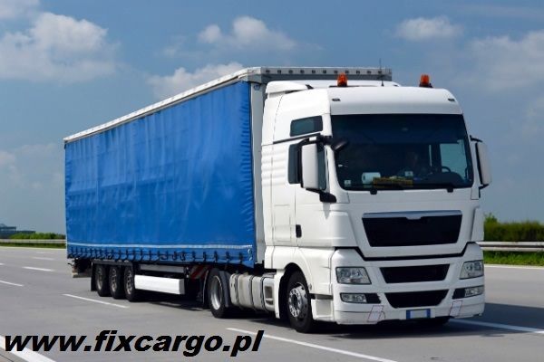 Transport ciężarowy TIR krajowy międzynadodowy Lublin firanka 1-24t