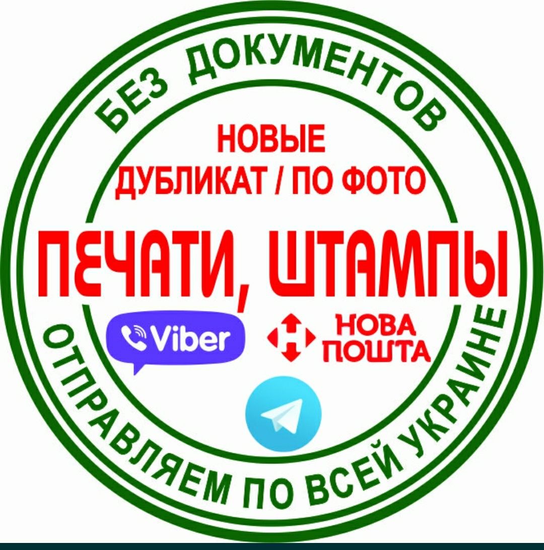 Печать, штамп по оттиску печати. Конфиденциально. Дубликат