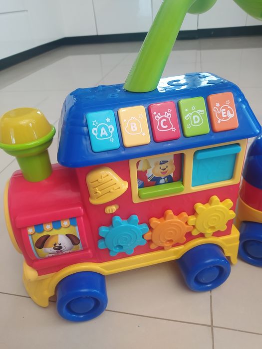 Pchacz/ jeździk lokomotywa smily play