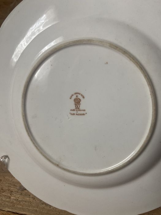 Англійські вінтажні порцелянові тарілки