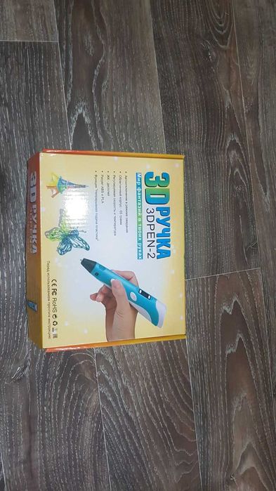 3д ручка для рисования с пластиком детская