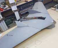 БПЛА "Літаюче крило" 1,5 - 2 кг корисне навантаження. 50 км радіус.