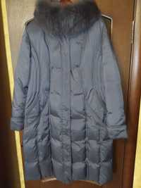 Пальто женское зимнее  с капюшоном