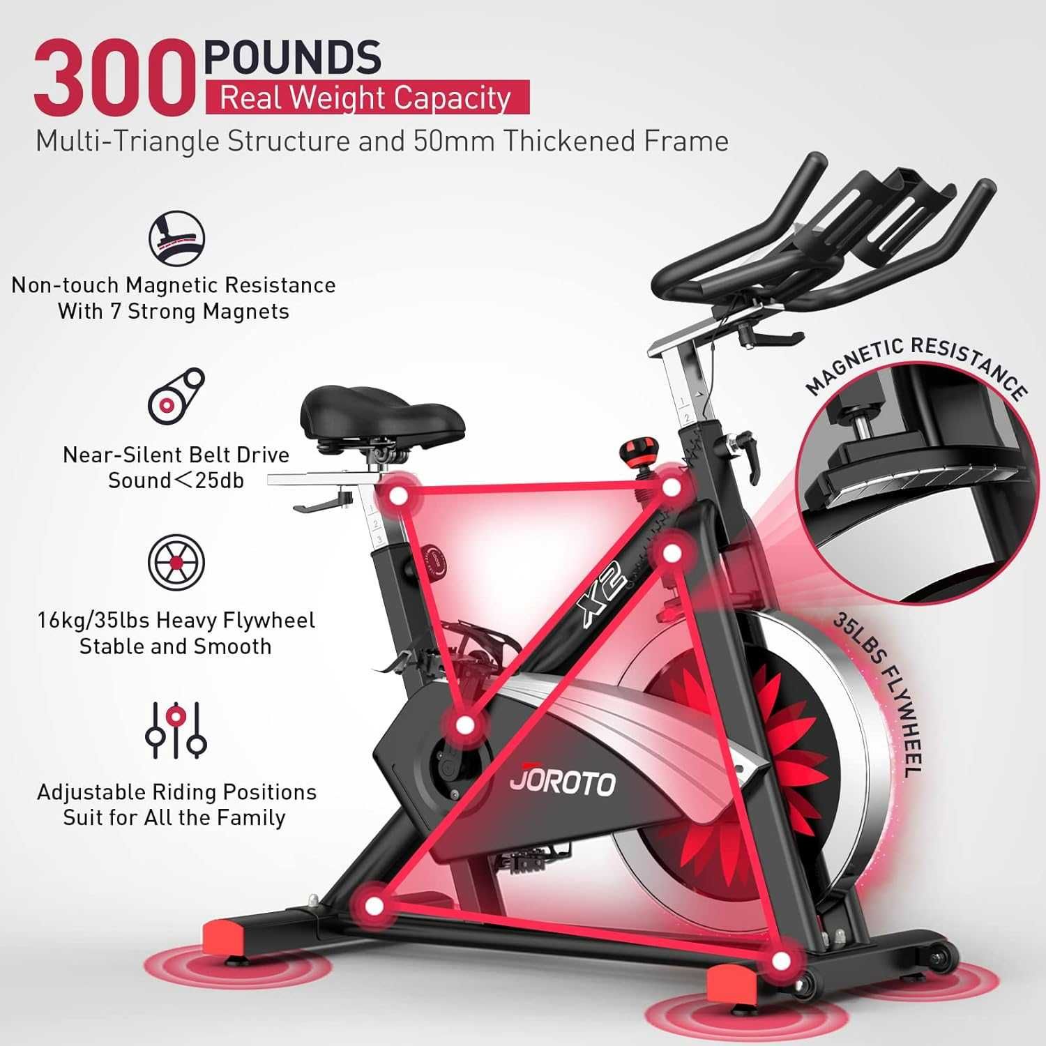 Nowy rower treningowy / rowerek / trenażer / JORONTO X2 !A372!