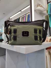 Сумка Acne Studios Logo plate belt bag Olive