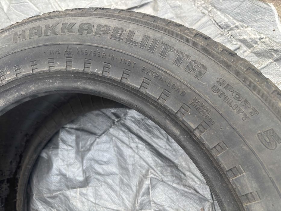 255-55-R18 NOKIAN HAKKAPELLITTA = 4штуки зимняя резина GERMANY 2021