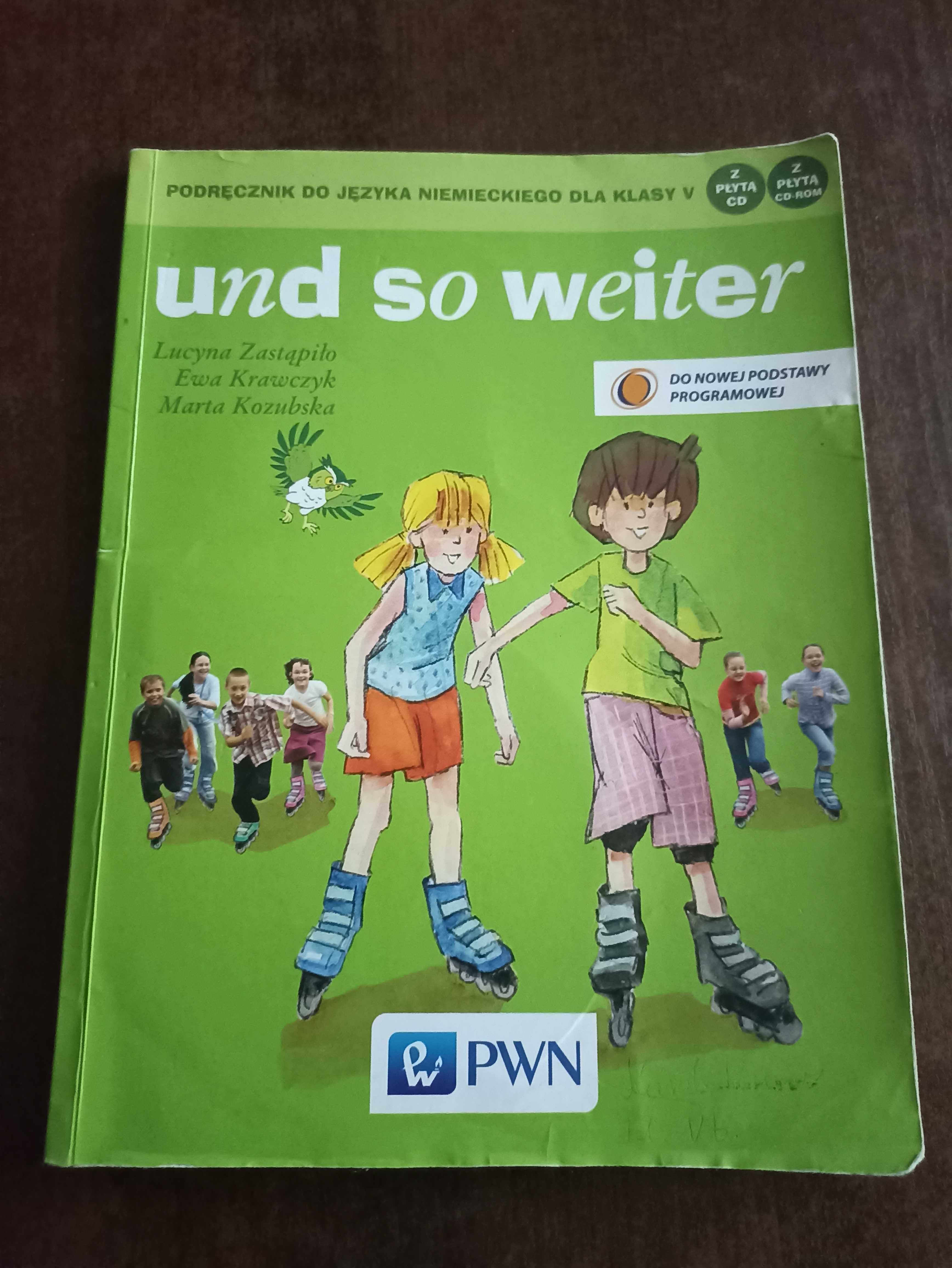 Podręcznik do języka niemieckiego Und so weiter klasa 5