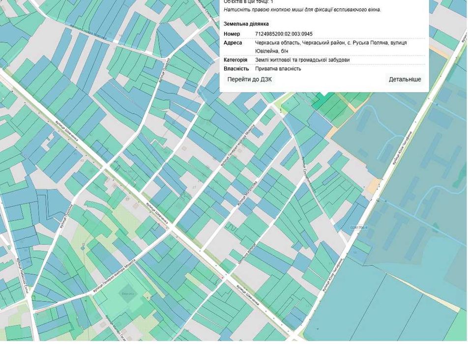 Руська Поляна вул. Момота  15 соток