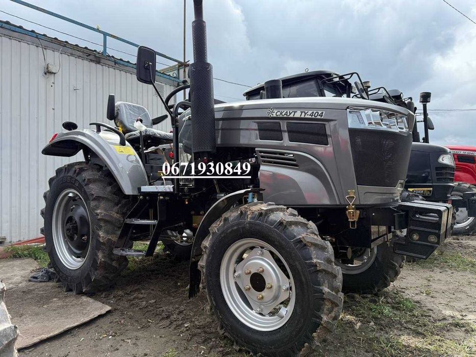 Трактор Скаут TY 404 Реверс 2-диск зчепл Двигун KM490BT Рівна підлога