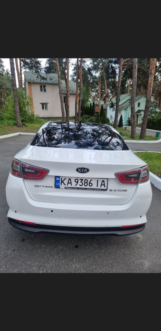 Kia Optima Hybrid EX 2015. Панорама!