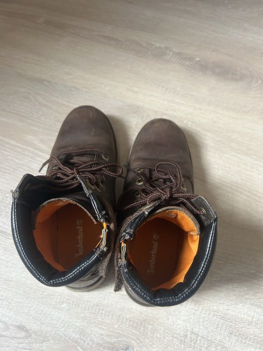 Bota Timberland em pele