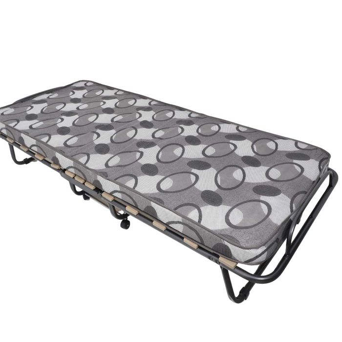 Łóżko Składane Polowe Wytrzymałe Materac 8Cm 80X190CM 140KG Certyfikat
