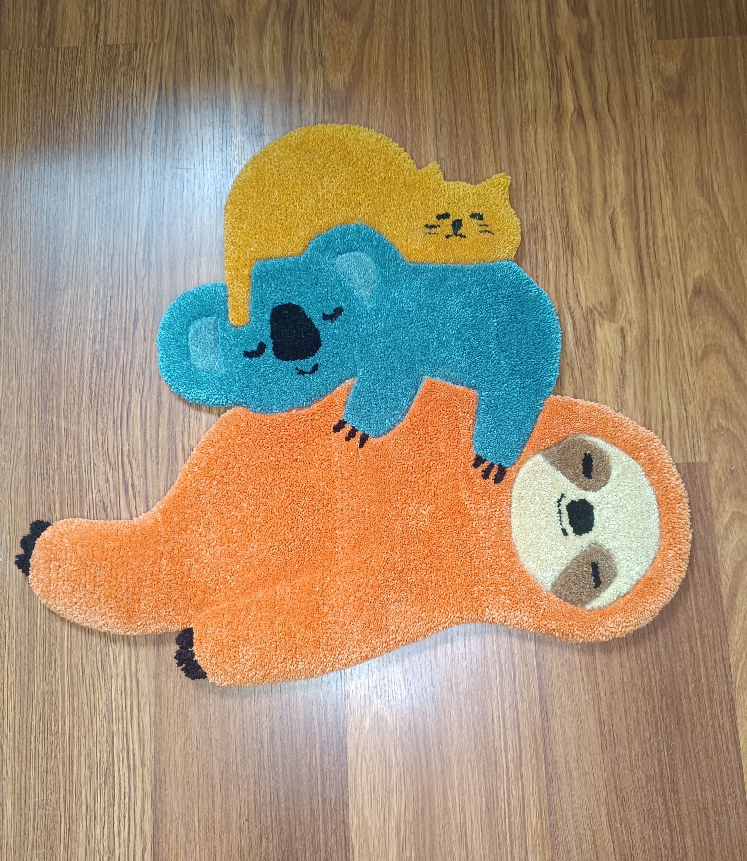 Tapetes e quadro de tufting
