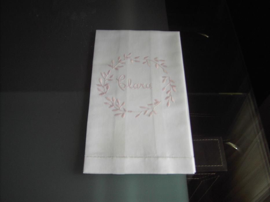 Toalha de Batizado em Linho