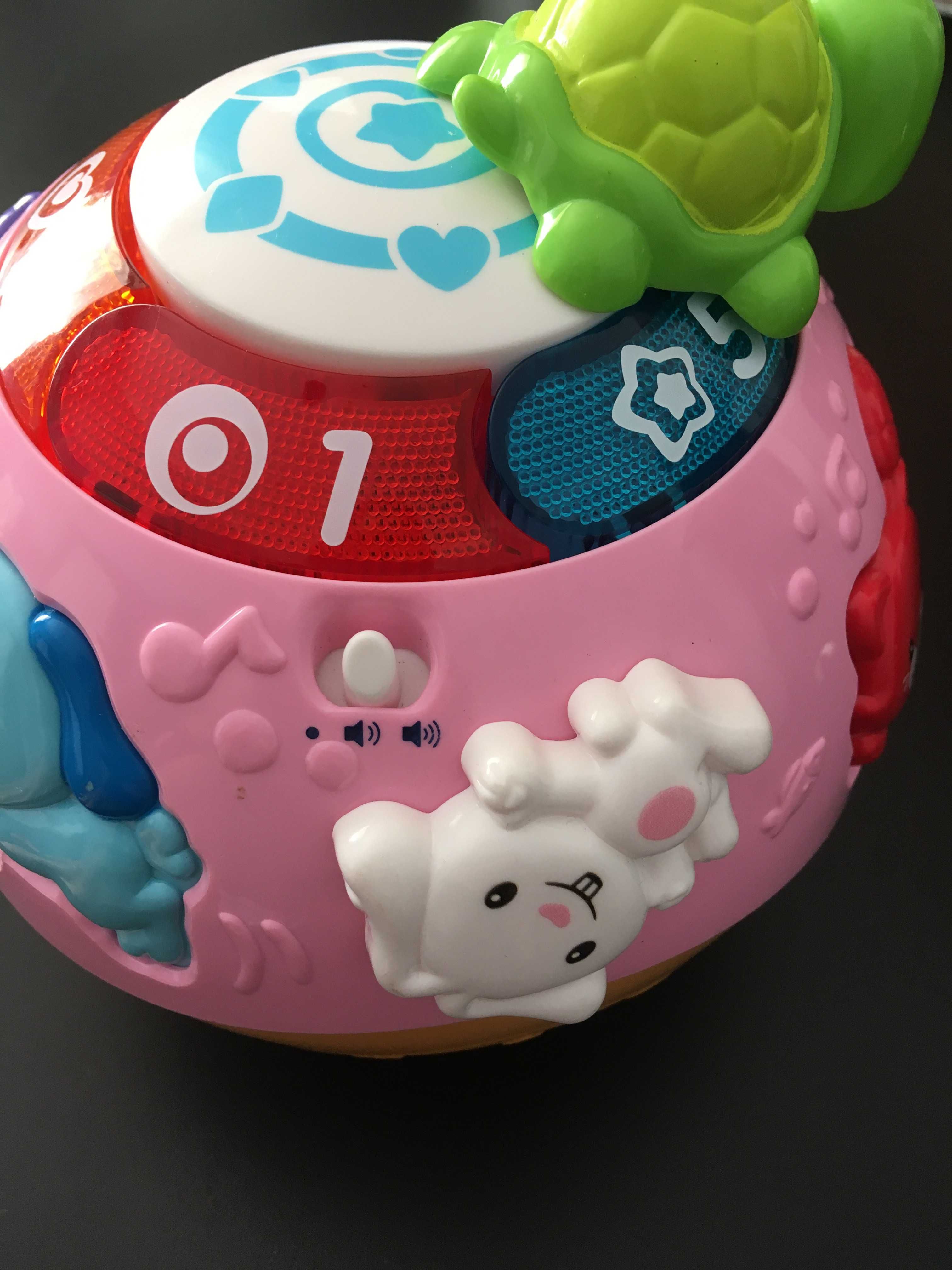 VTech Kręcikula Interaktywna Kula do Raczkowania różowa