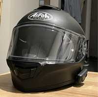 Kask Airoh ST501 rozmiar M czarny mat blenda