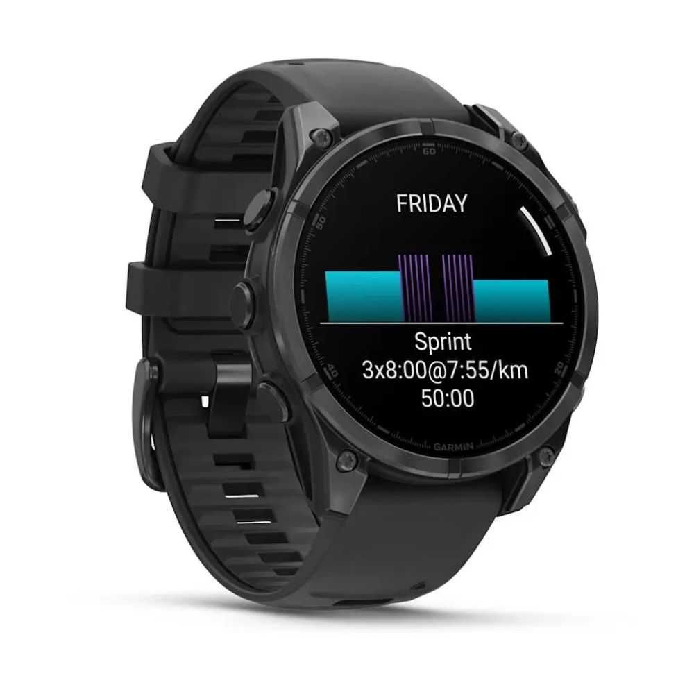 Смарт-годинник Garmin Fenix 8 47mm AMOLED Slate Gray (010-02904-00)