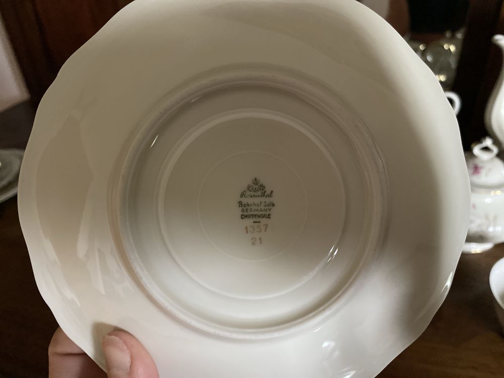 Serwis Rosenthal Chippendale rzadko spotykany wzór