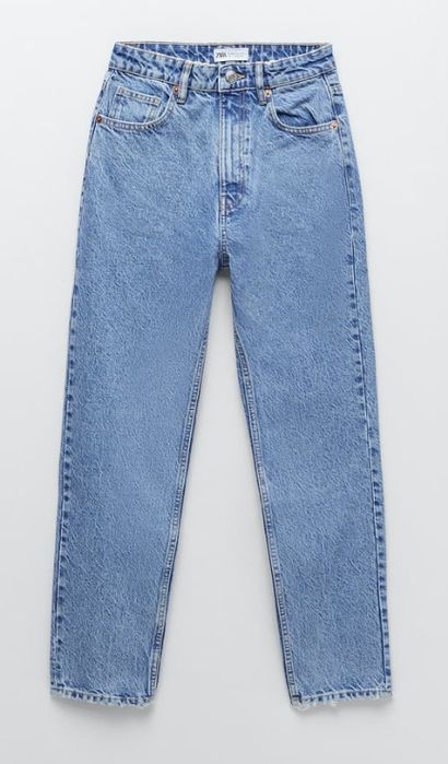 Spodnie mom jeans Zara