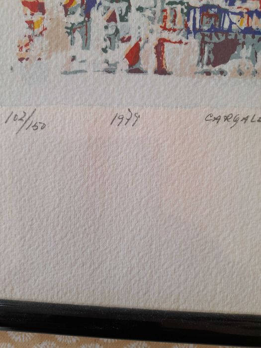 Cargaleiro - Serigrafia