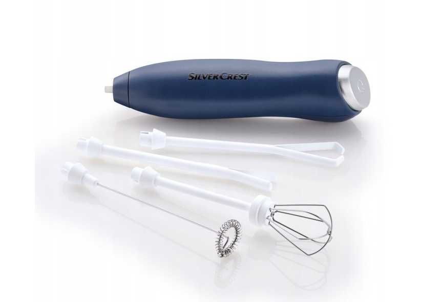 Spieniacz mikser ręczny niebieski do napojów i kawy SILVERCREST