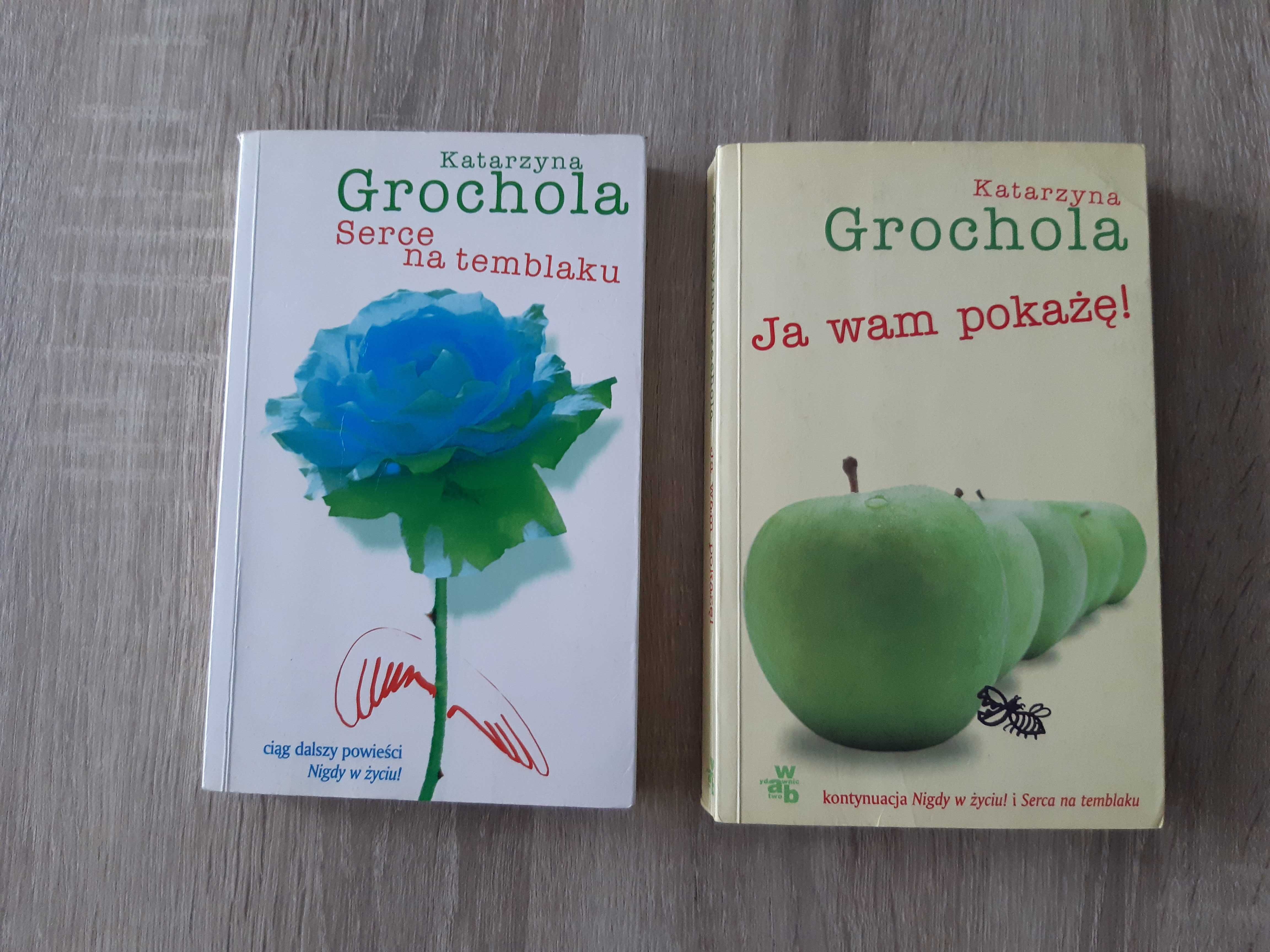 2 książki Katarzyny Grocholi