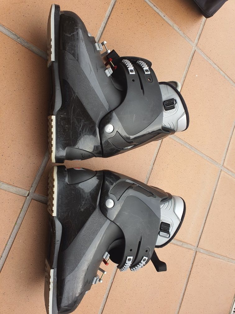 Botas de Ski Salomon e saco de transporte