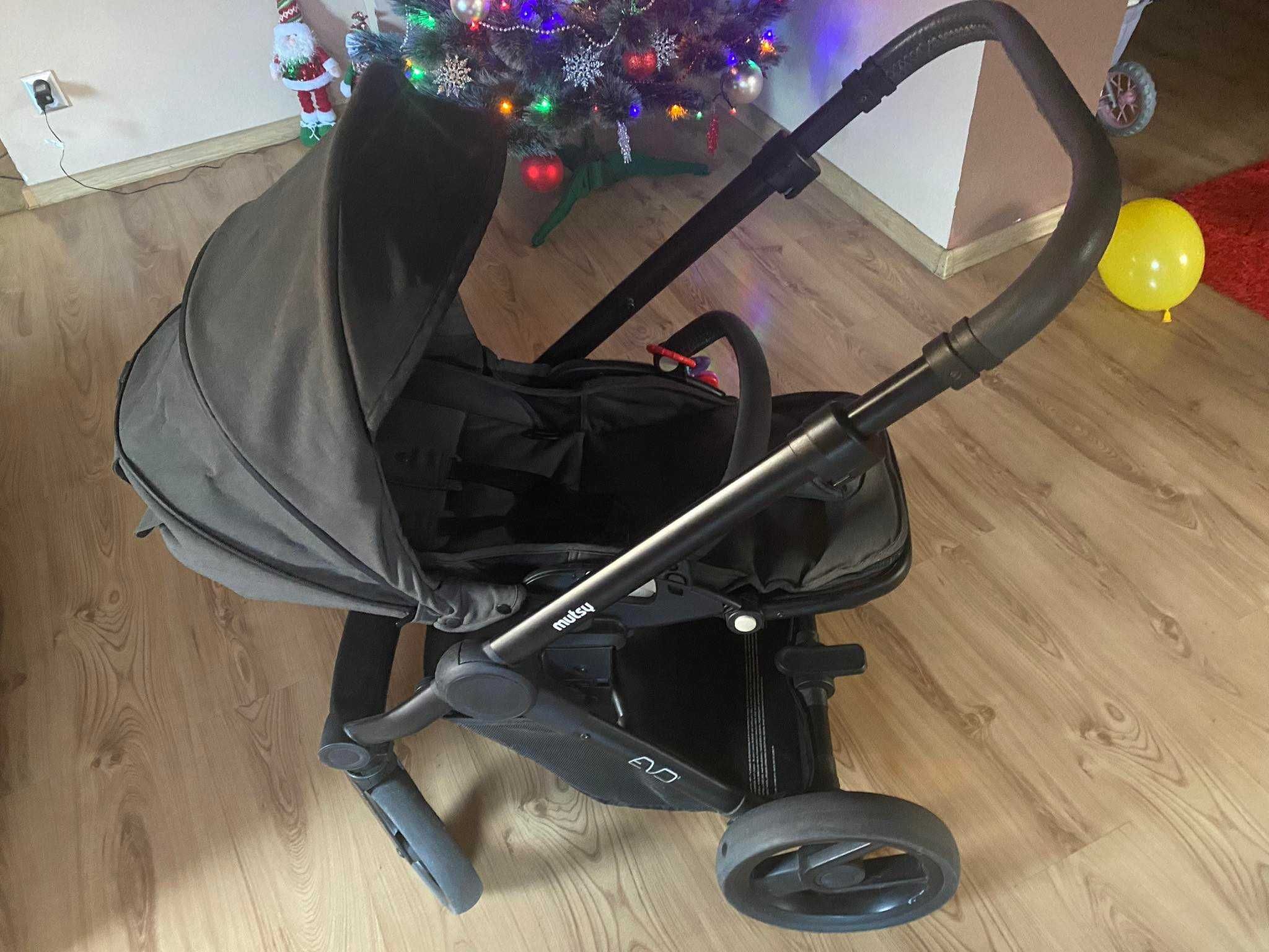 Wózek dziecięcy Mutsy Evo Bold Deep Grey 2w1 cybex