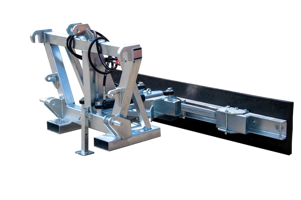 Hydrauliczny Zgarniacz do obornika zaczep 3w1  Metal Technik