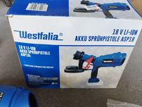 Akumulatorowy pistolet natryskowy Westfalia 18 V ASP18