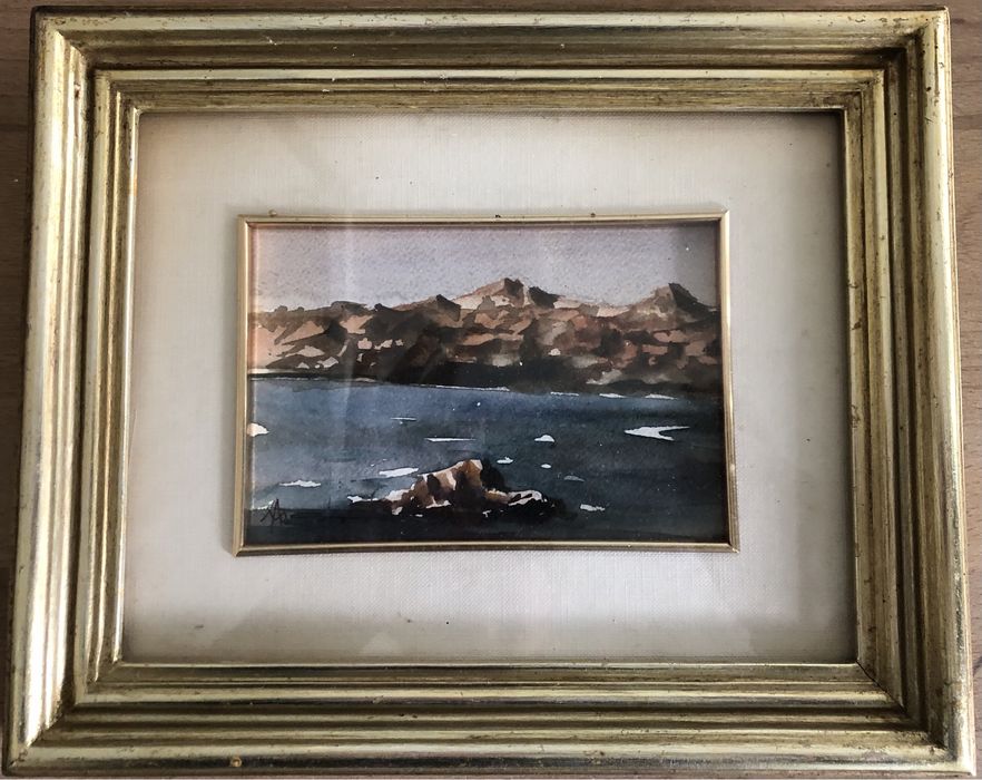 Aguarelas de A M Soares.