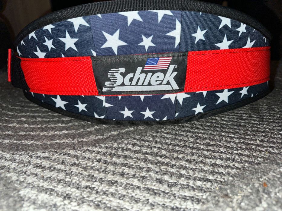 Pas Nylonowy Siłownia 15 CM Schiek USA Rozmiar S