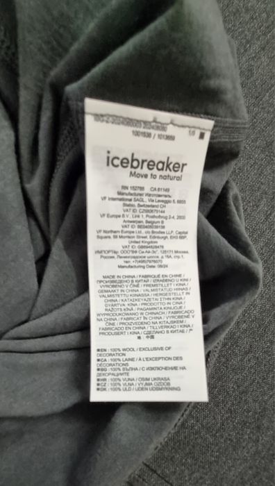 Koszulka Icebreaker ACE merino z kapturem