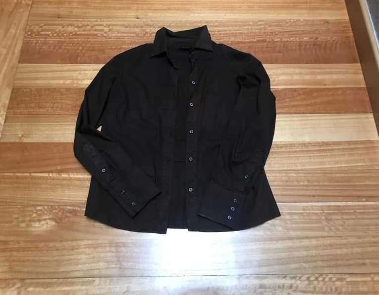 Camisa castanha da Zara