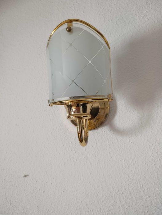 Conjunto candeeiros de parede