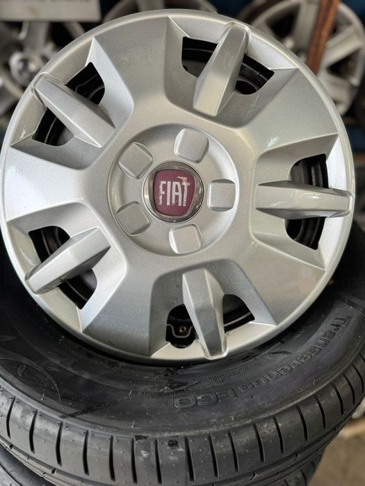 Vendo jantes com tampões 15 origiais Fiat Ducato