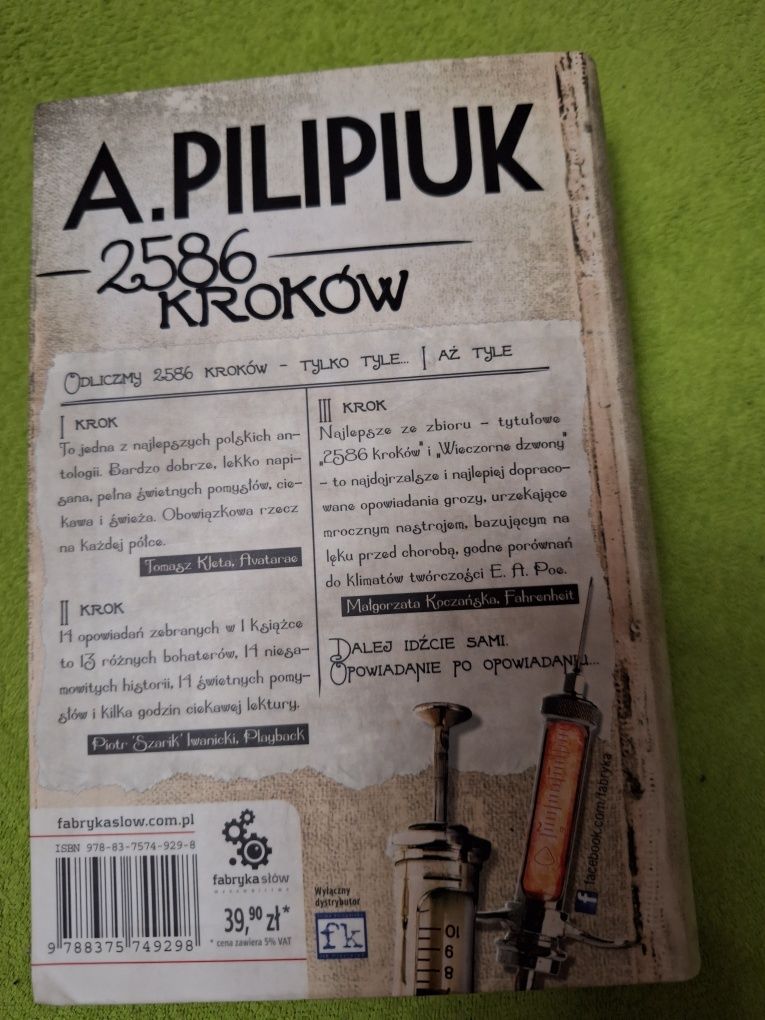 2586 kroków Andrzej Pilipiuk