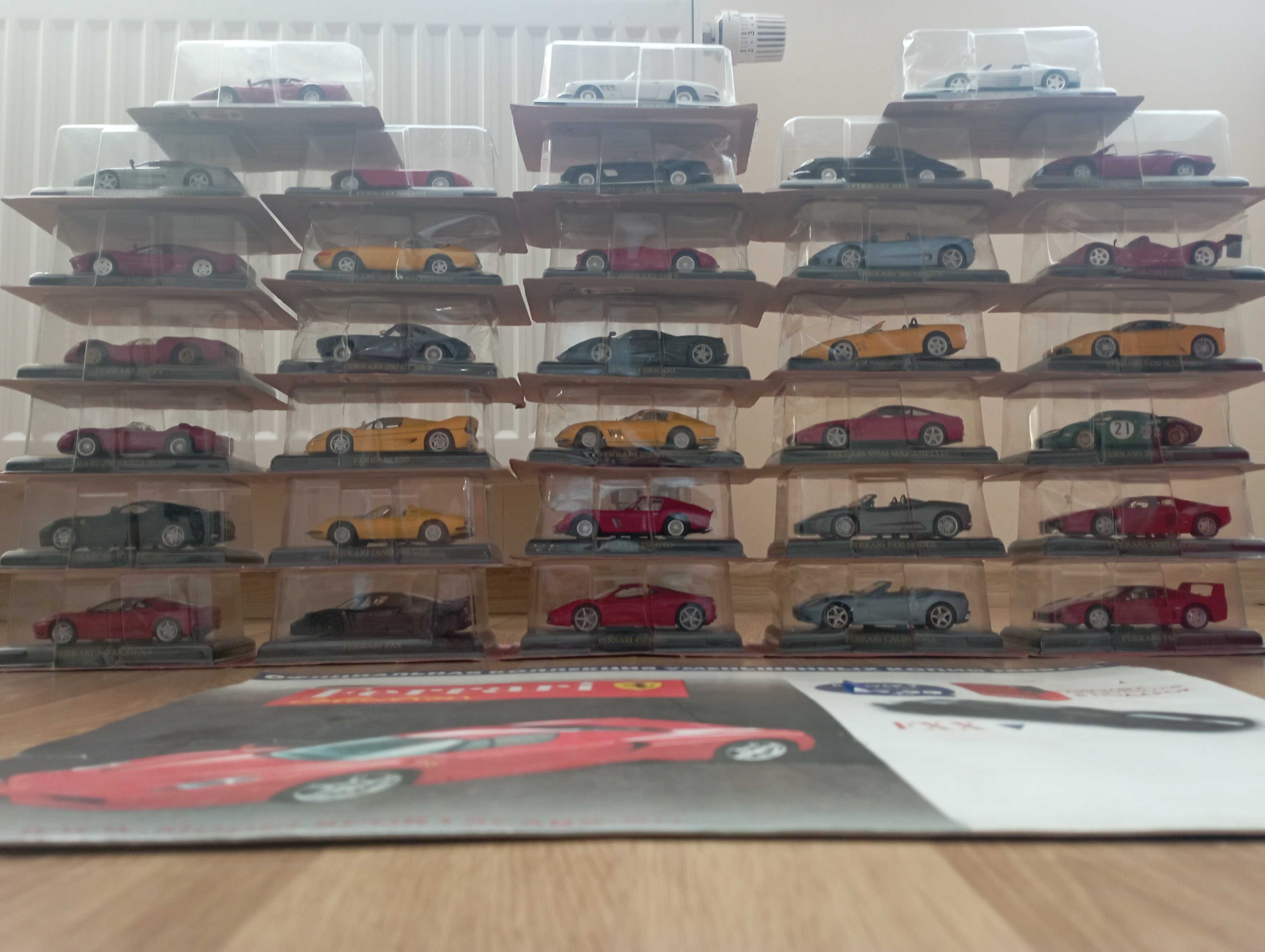 Ferrari collection eaglemoss (Феррари) 1:43. 34 штуки