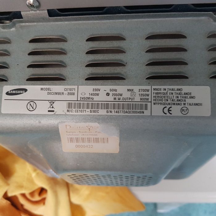 Forno com Grelhador Samsung CE1071