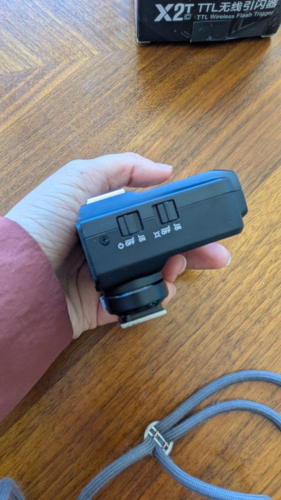 Godox X2T- C transmissor de Flash sem fios Canon