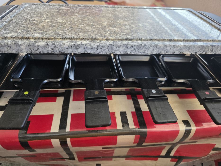 Placa Pedra Grelhador com Raclette