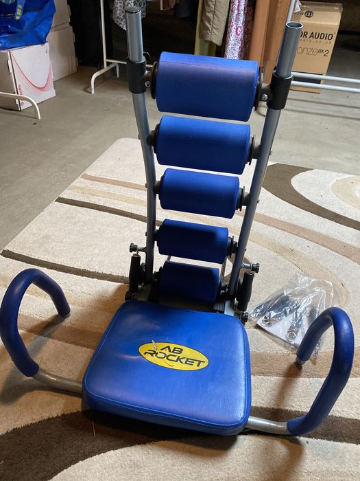 sprzet fintess fit ab rocket chair kolyska do cwiczen miesni brzucha