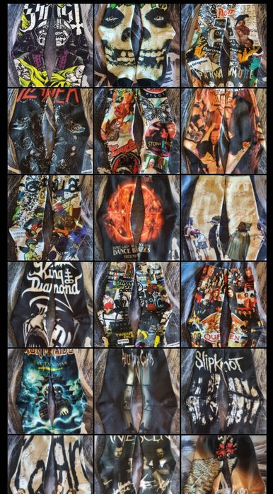 Meias de Bandas Rock Metal